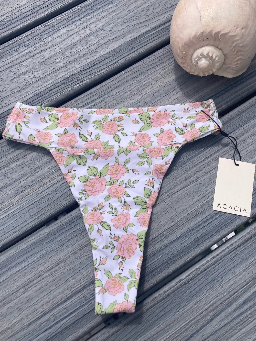 ACACIA - Mateo Cheeky Bikini Bottom in Rosie - M